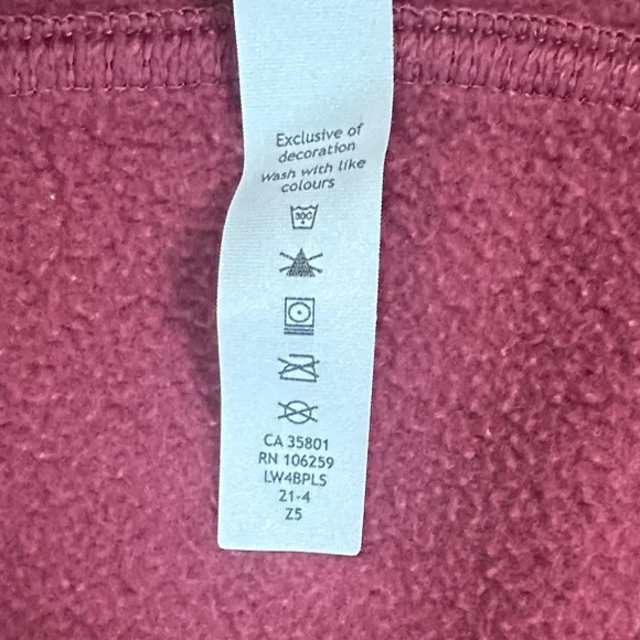 Burgundy & Gold lululemon scuba Zip-Up Hoodie size 6 - Picture 10 of 16